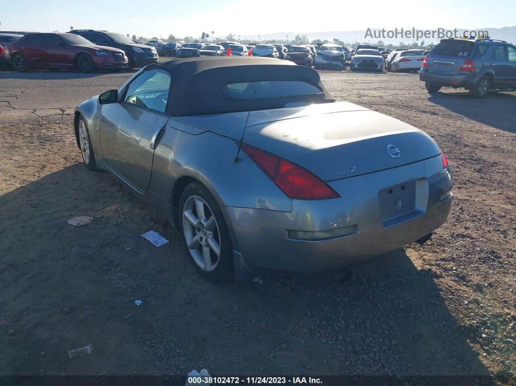 2005 Nissan 350z Grand Touring Silver vin: JN1AZ36AX5M756515