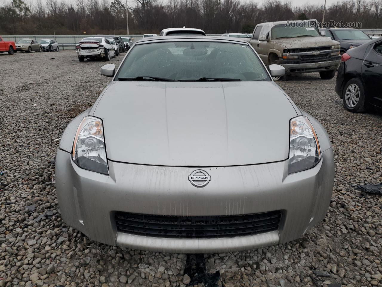 2005 Nissan 350z Roadster Gray vin: JN1AZ36D15M700036