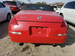 2005 Nissan 350z Roadster Red vin: JN1AZ36D35M700488