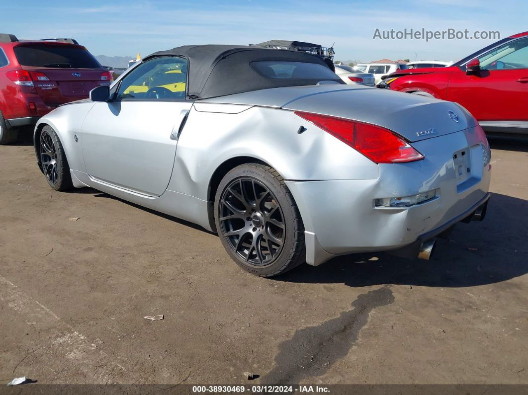 2005 Nissan 350z Enthusiast Silver vin: JN1AZ36D55M700654