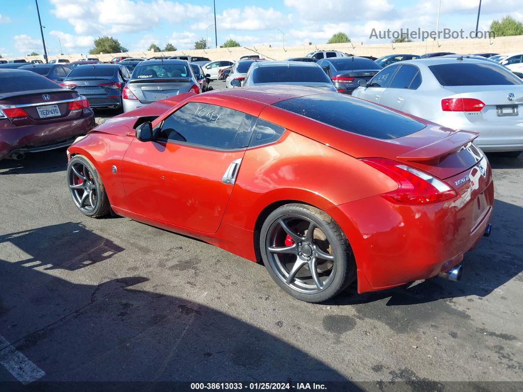 2014 Nissan 370z   Orange vin: JN1AZ4EH0EM630233