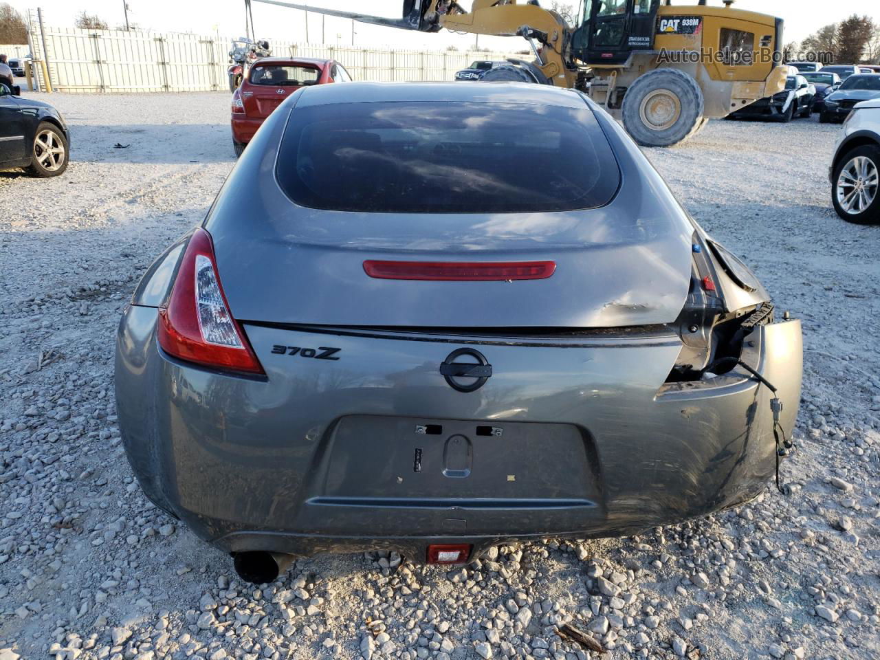 2014 Nissan 370z Base Серый vin: JN1AZ4EH1EM632332