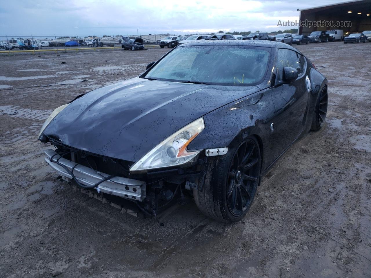 2014 Nissan 370z Base Черный vin: JN1AZ4EH1EM632783