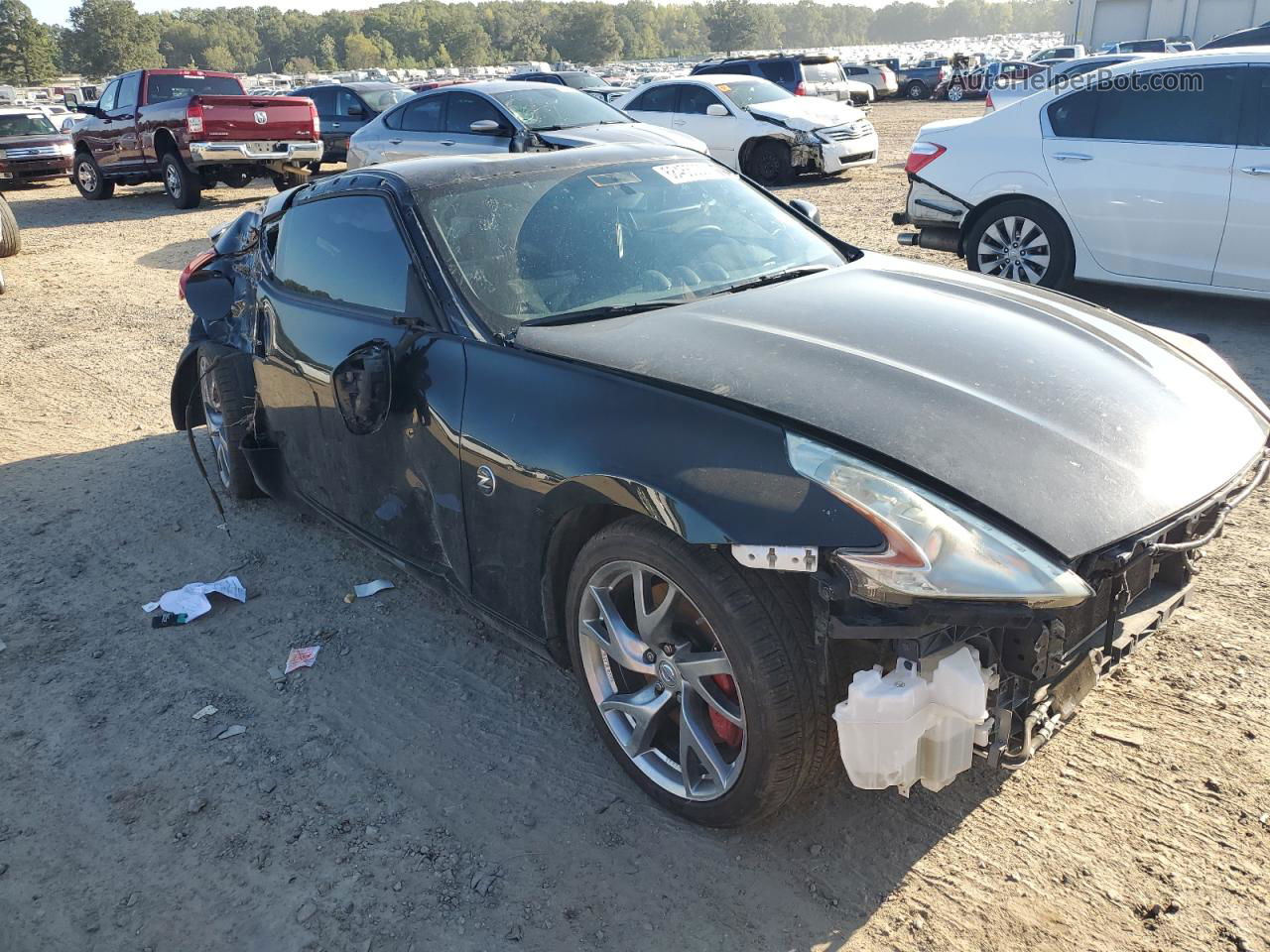 2014 Nissan 370z Base Черный vin: JN1AZ4EH1EM632928