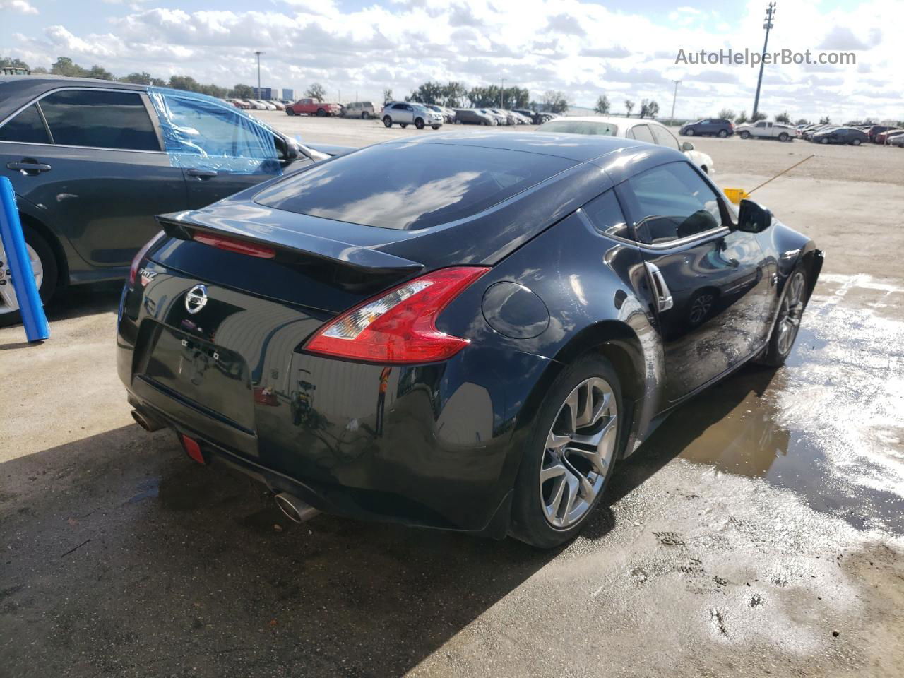 2014 Nissan 370z Base Черный vin: JN1AZ4EH1EM634646