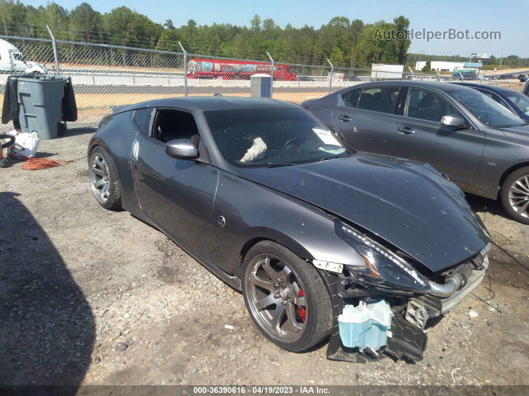 2014 Nissan 370z Touring Silver vin: JN1AZ4EH1EM635747