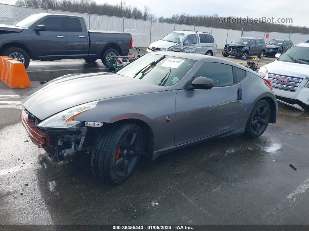 2014 Nissan 370z Touring Gray vin: JN1AZ4EH2EM630329