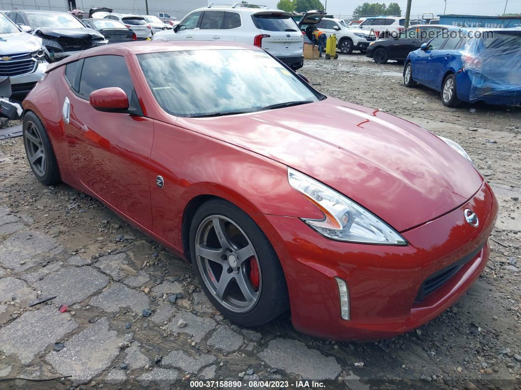 2014 Nissan 370z Touring Red vin: JN1AZ4EH2EM630654