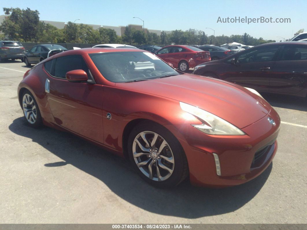 2014 Nissan 370z   Orange vin: JN1AZ4EH2EM631481