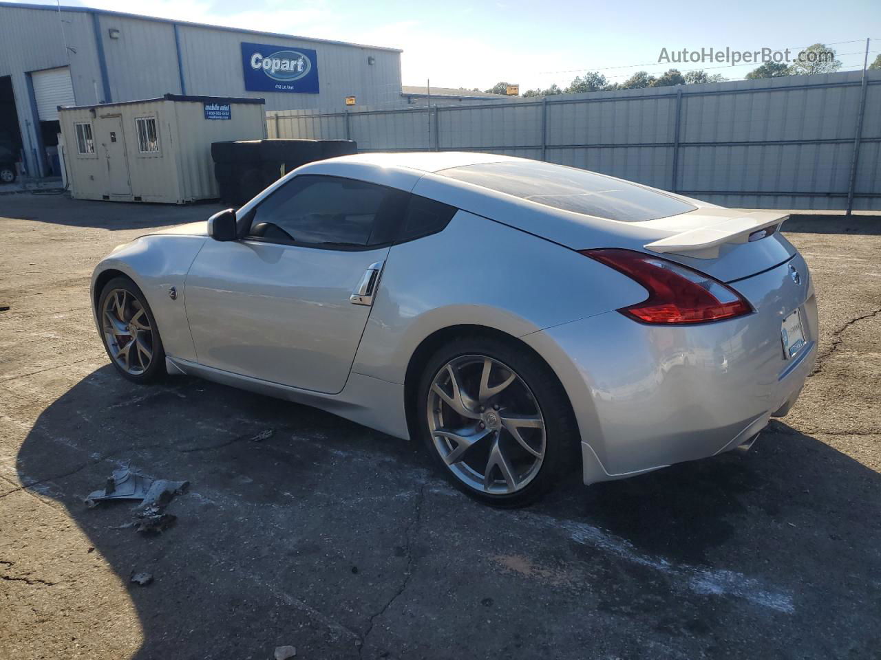 2014 Nissan 370z Base Silver vin: JN1AZ4EH2EM634509