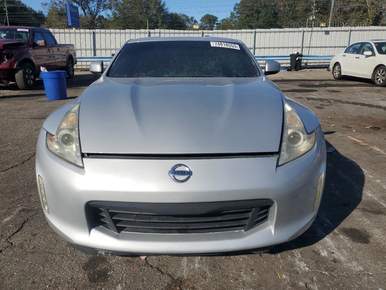 2014 Nissan 370z Base Silver vin: JN1AZ4EH2EM634509