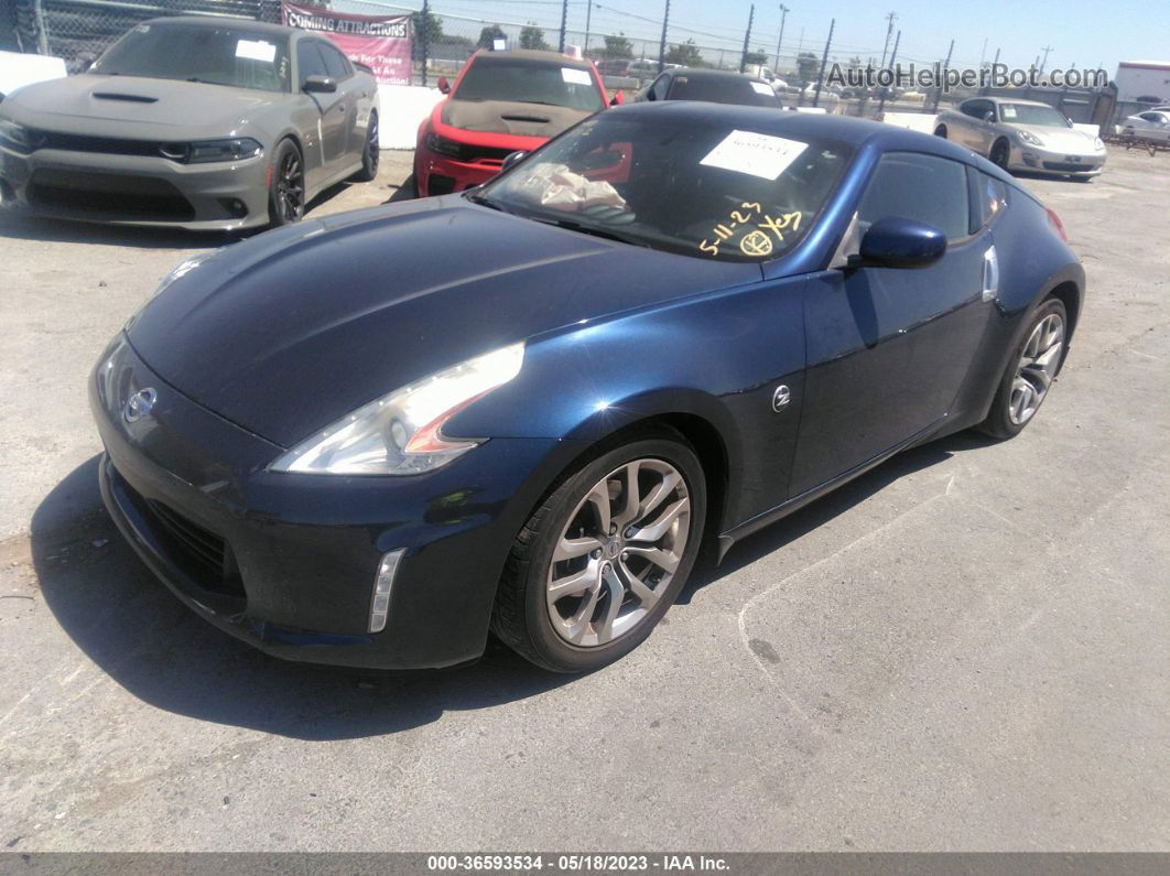 2014 Nissan 370z   Синий vin: JN1AZ4EH2EM635224