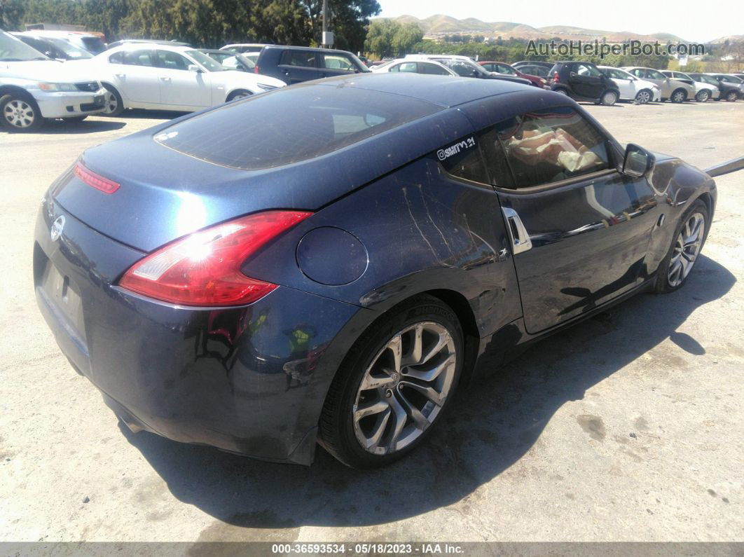 2014 Nissan 370z   Синий vin: JN1AZ4EH2EM635224