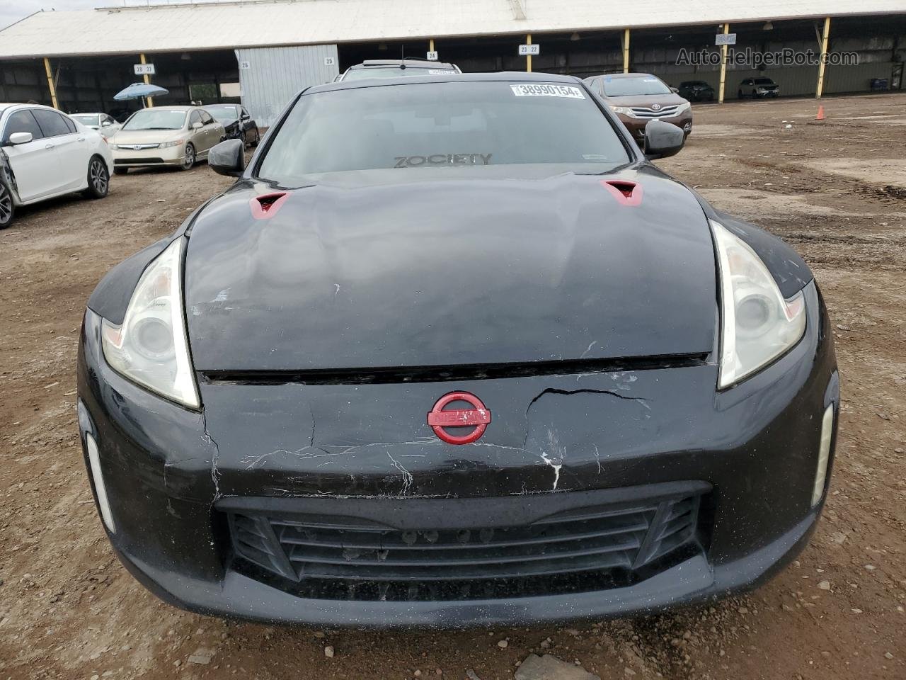 2014 Nissan 370z Base Черный vin: JN1AZ4EH3EM631392