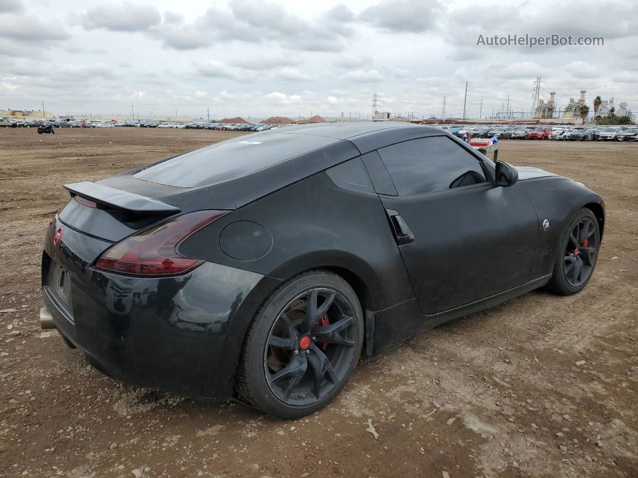 2014 Nissan 370z Base Black vin: JN1AZ4EH3EM631392