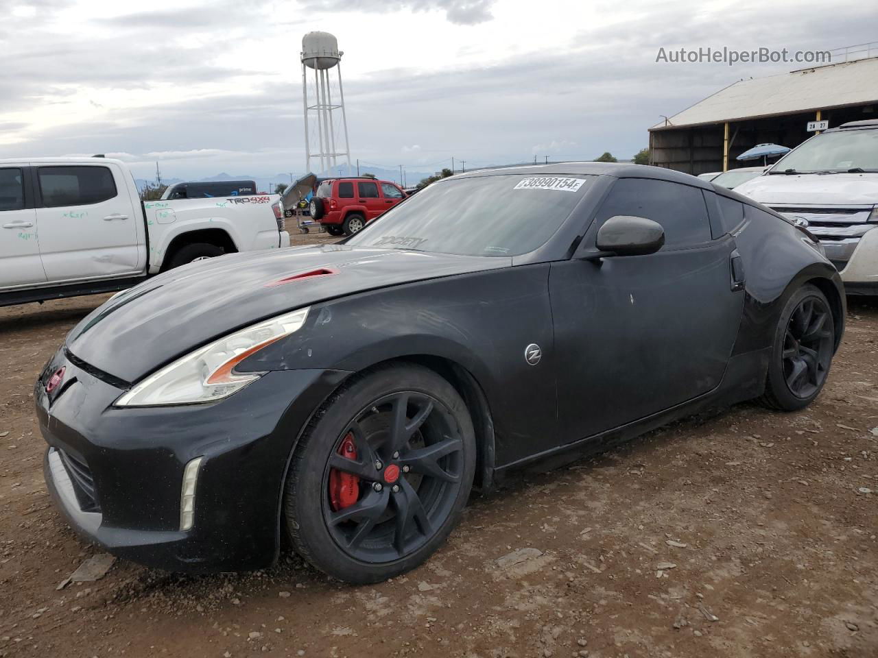 2014 Nissan 370z Base Черный vin: JN1AZ4EH3EM631392