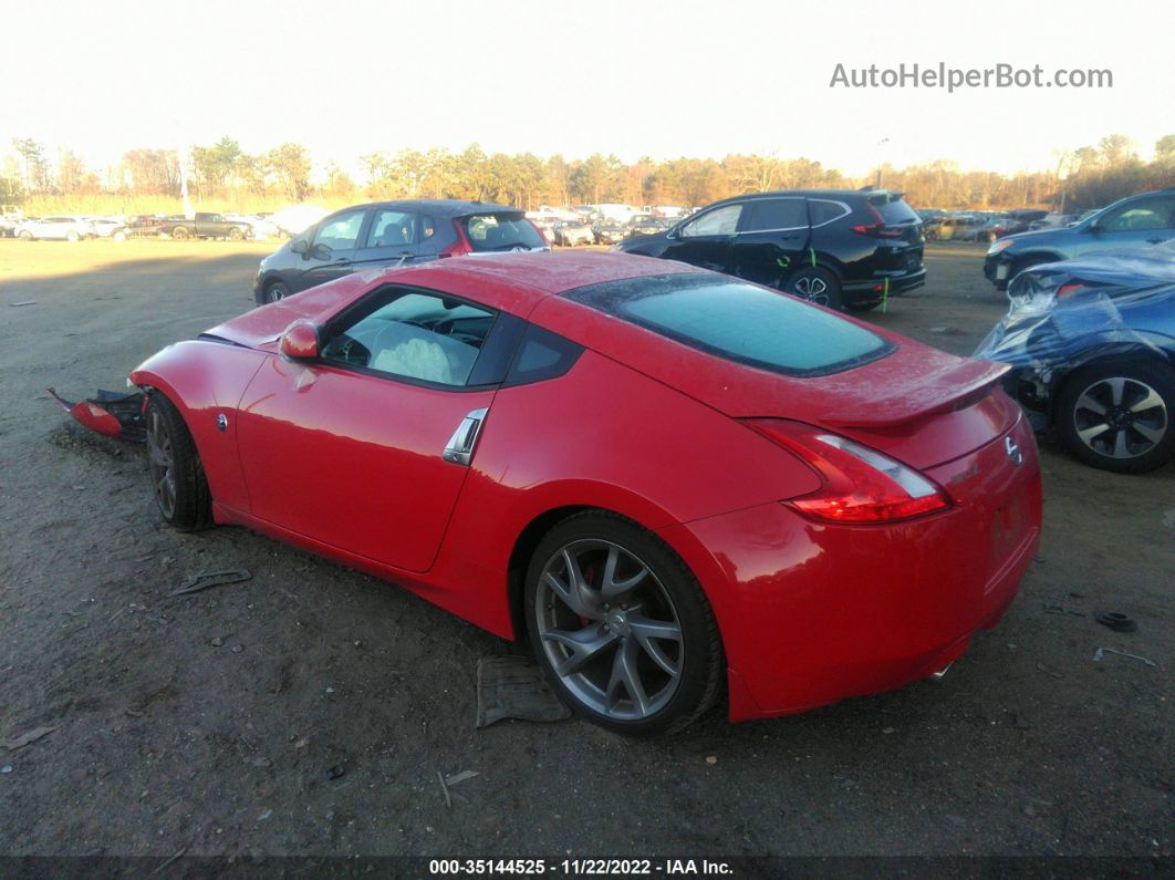 2014 Nissan 370z   Красный vin: JN1AZ4EH3EM634177