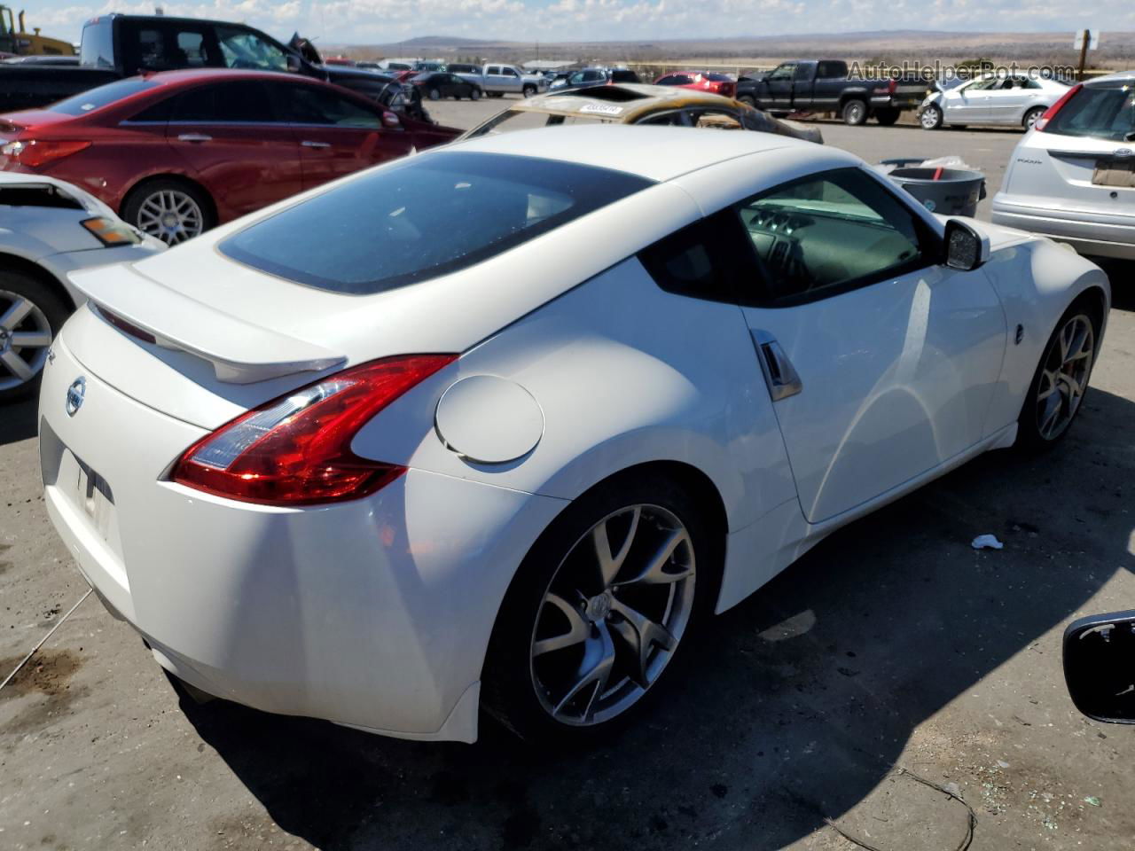 2014 Nissan 370z Base Белый vin: JN1AZ4EH3EM634258