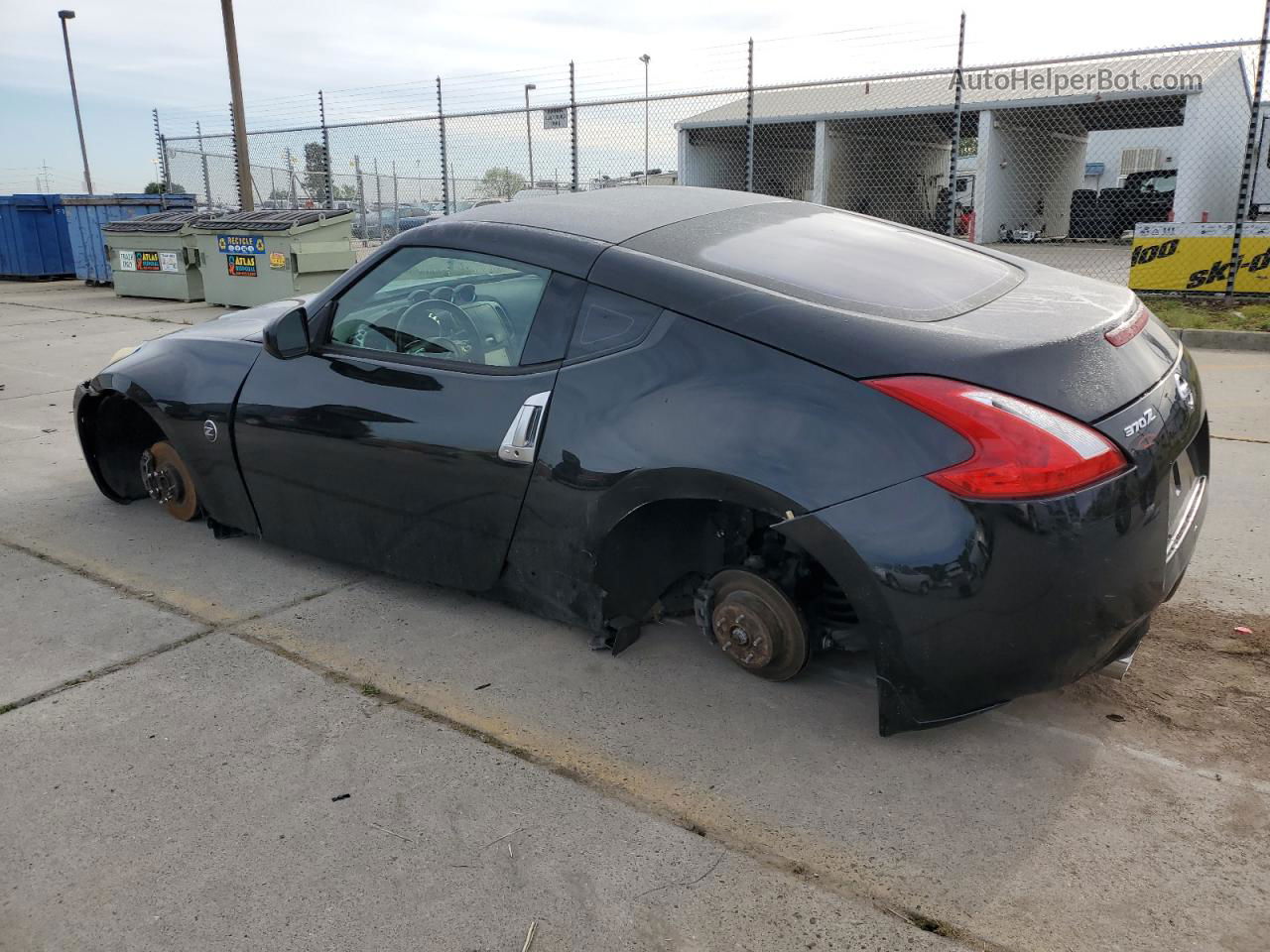 2014 Nissan 370z Base Black vin: JN1AZ4EH3EM635202