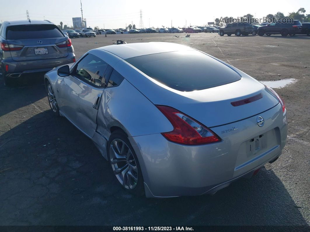 2014 Nissan 370z Silver vin: JN1AZ4EH4EM631854