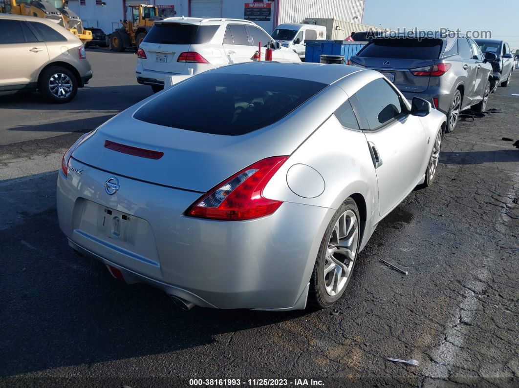 2014 Nissan 370z Silver vin: JN1AZ4EH4EM631854