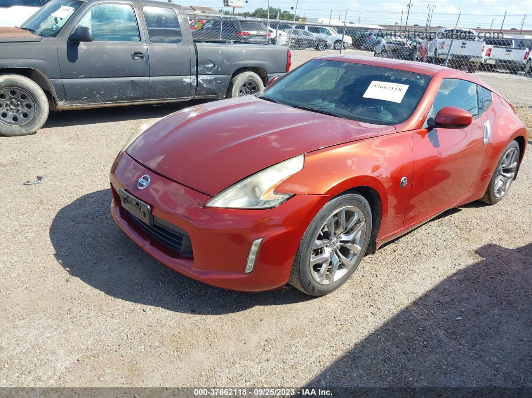 2014 Nissan 370z   Orange vin: JN1AZ4EH5EM630308