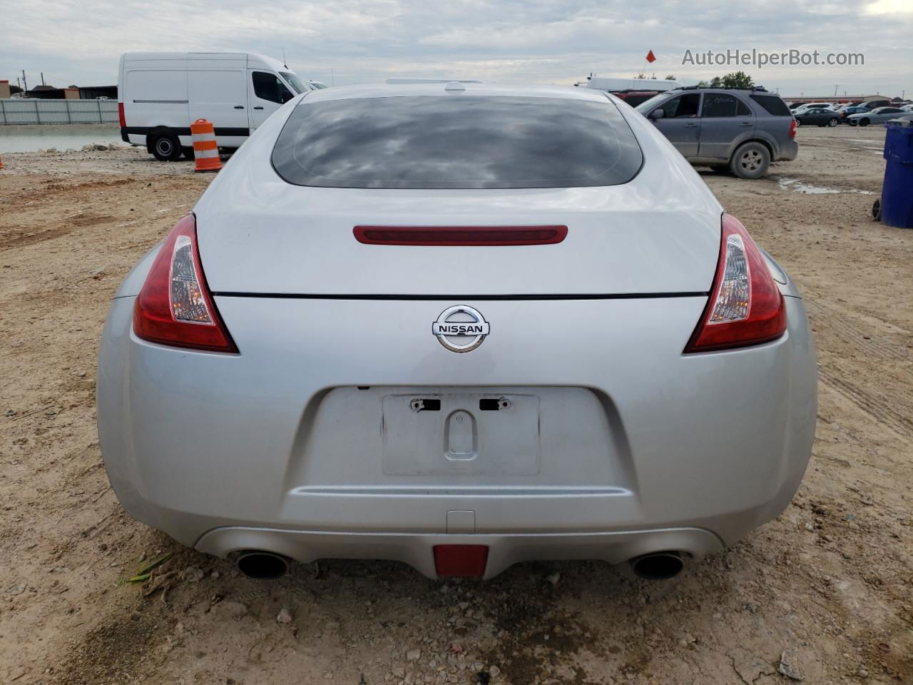 2014 Nissan 370z Base Silver vin: JN1AZ4EH5EM632463