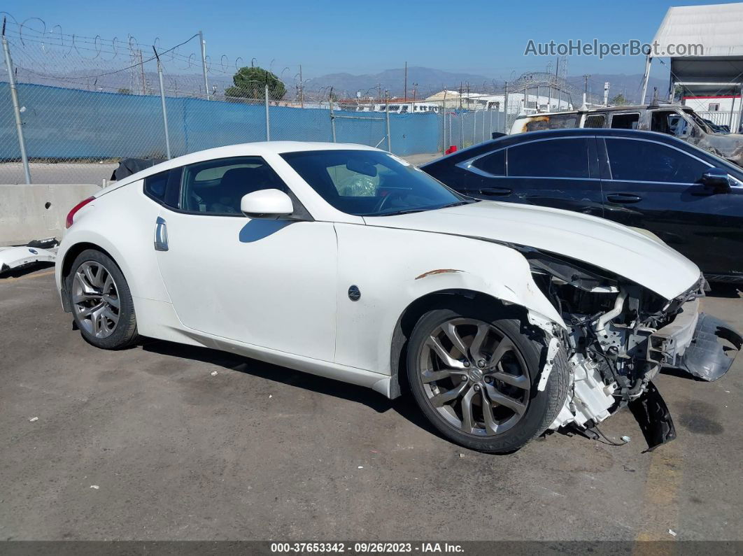 2014 Nissan 370z   White vin: JN1AZ4EH5EM632642