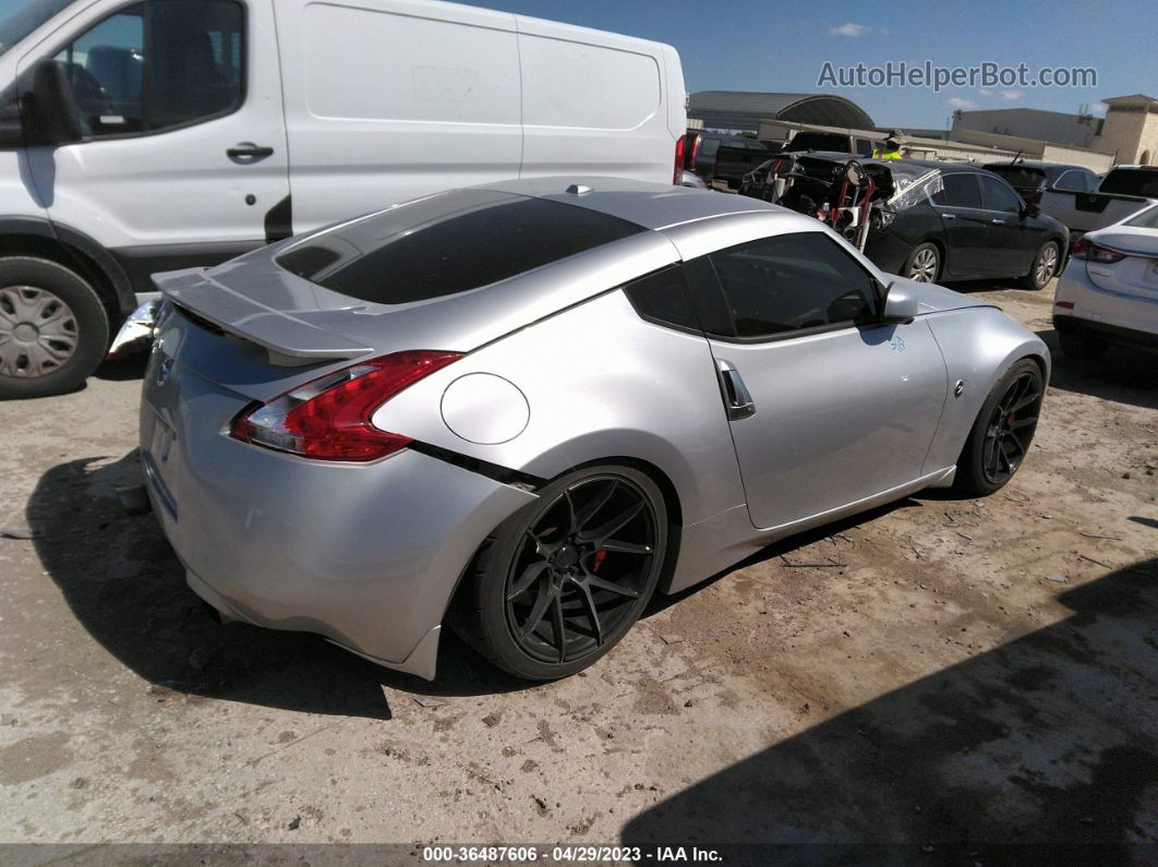 2014 Nissan 370z Touring Silver vin: JN1AZ4EH5EM633483