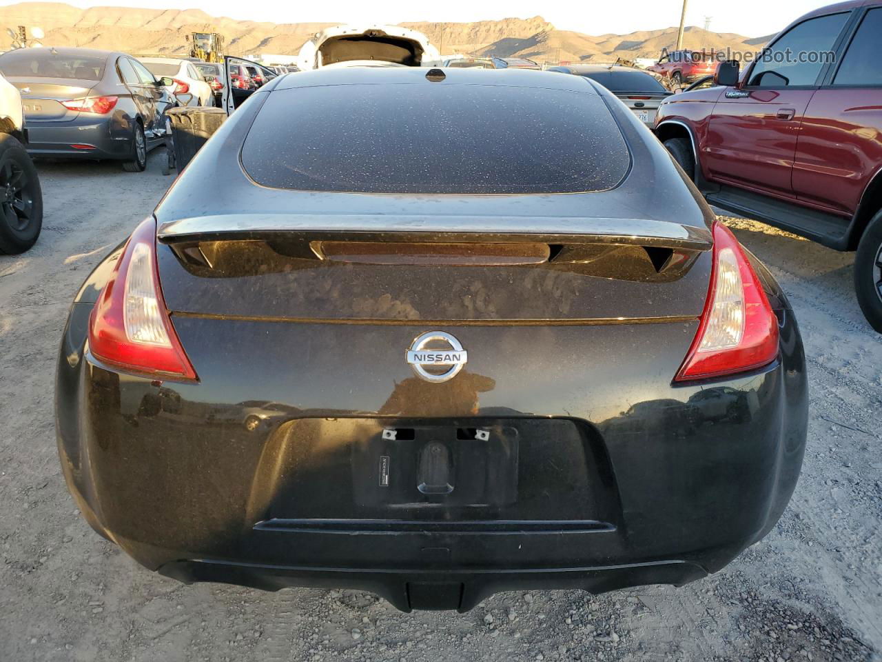 2014 Nissan 370z Base Black vin: JN1AZ4EH5EM633905