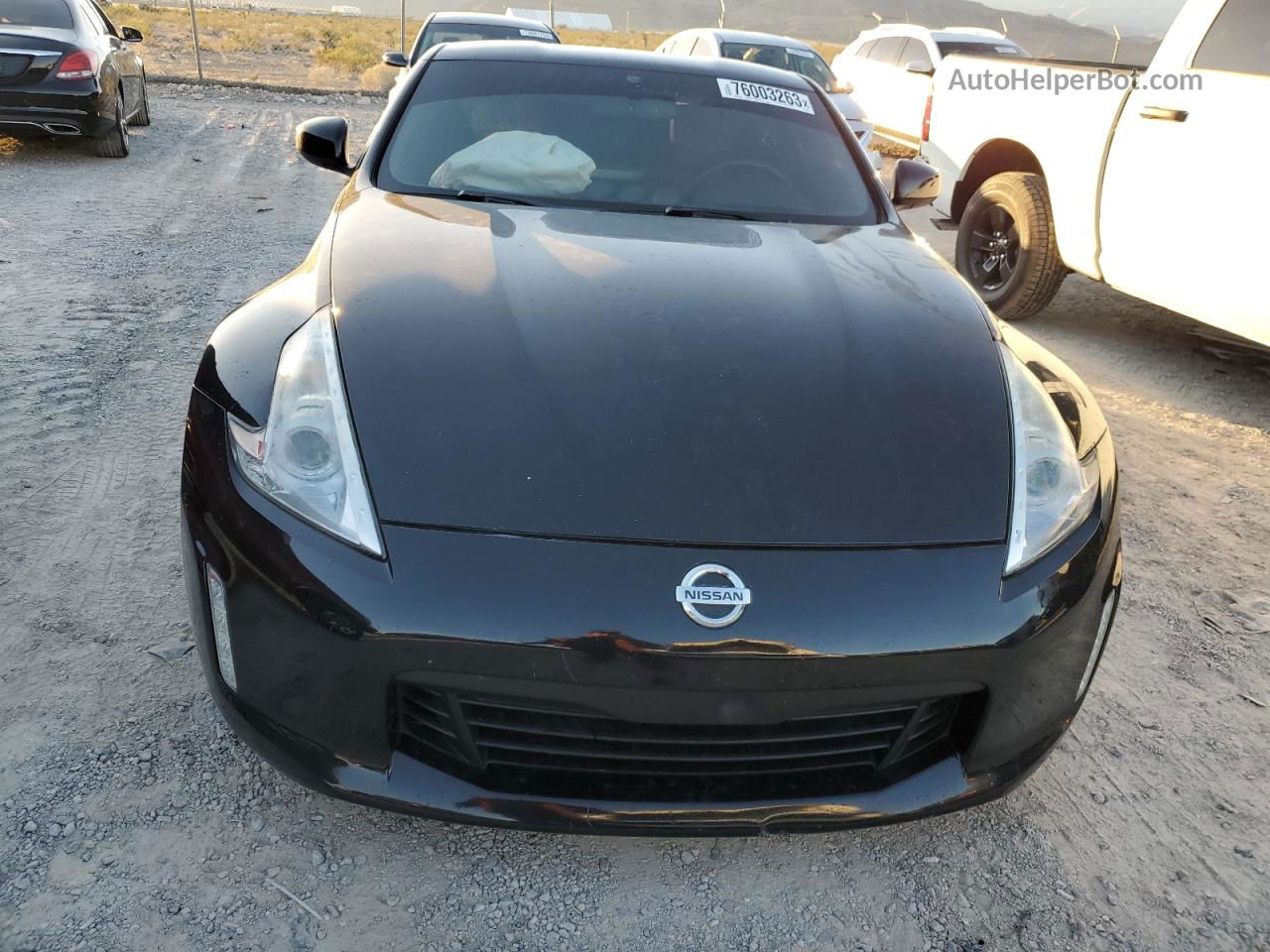 2014 Nissan 370z Base Black vin: JN1AZ4EH5EM633905