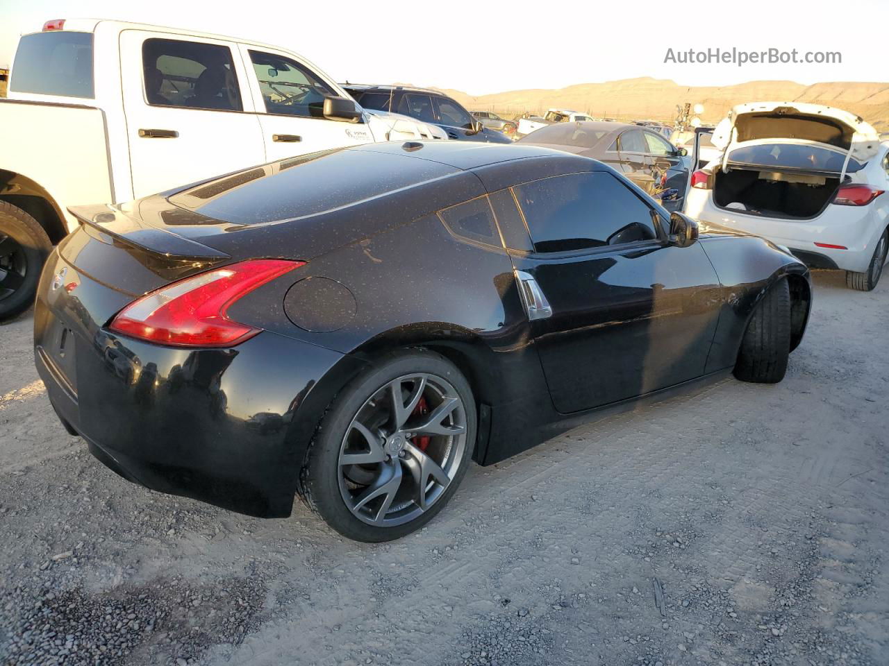 2014 Nissan 370z Base Black vin: JN1AZ4EH5EM633905