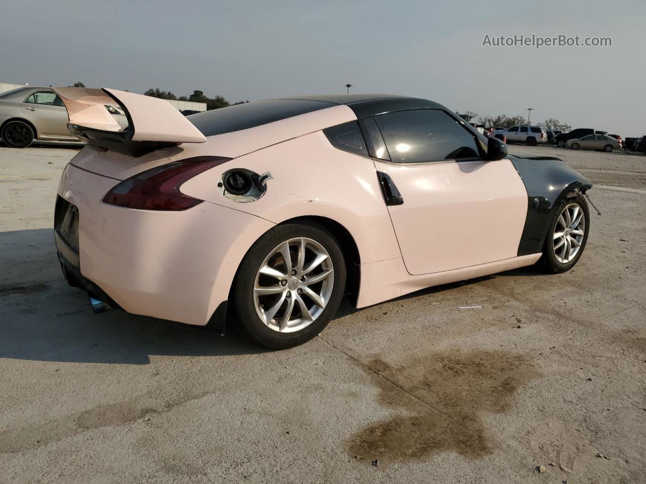 2014 Nissan 370z Base Two Tone vin: JN1AZ4EH5EM634617