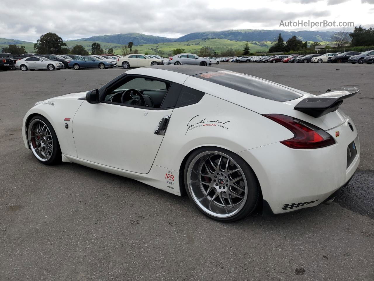 2014 Nissan 370z Base Белый vin: JN1AZ4EH5EM637212