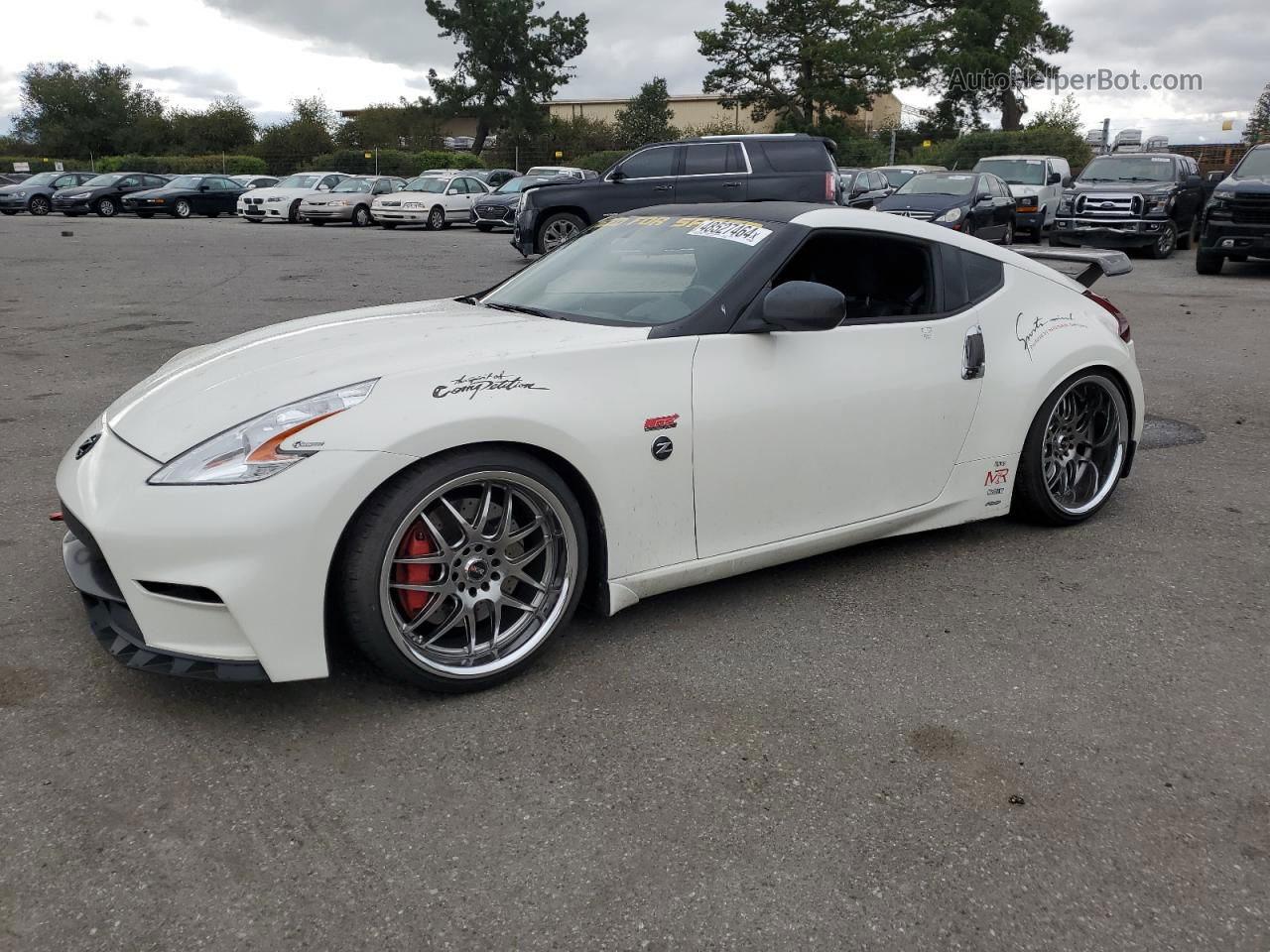 2014 Nissan 370z Base Белый vin: JN1AZ4EH5EM637212