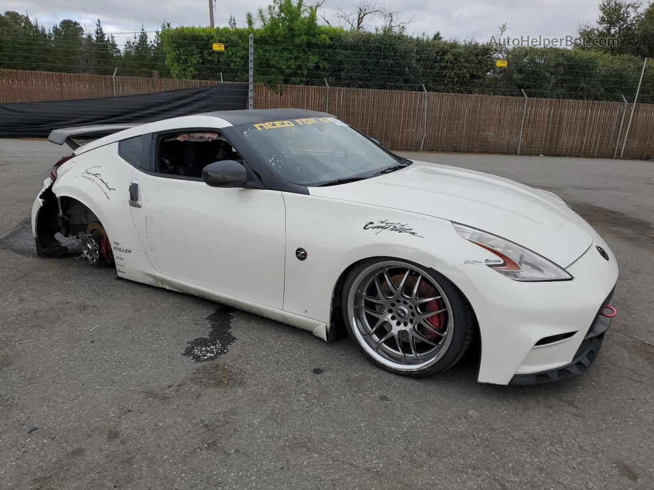 2014 Nissan 370z Base Белый vin: JN1AZ4EH5EM637212