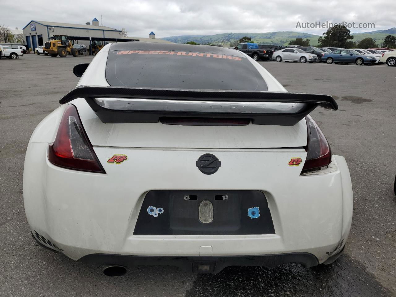 2014 Nissan 370z Base Белый vin: JN1AZ4EH5EM637212