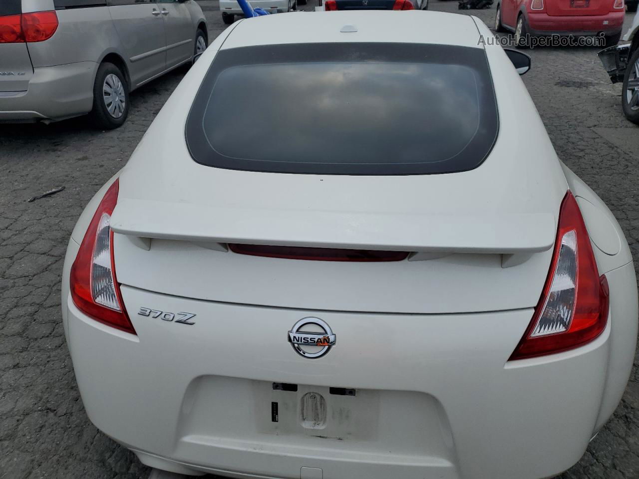 2014 Nissan 370z Base Белый vin: JN1AZ4EH6EM632164