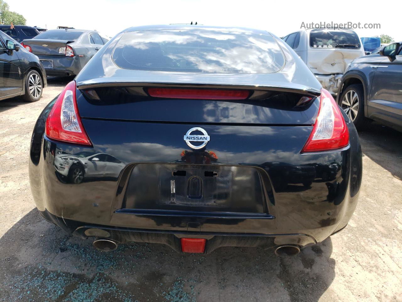 2014 Nissan 370z Base Black vin: JN1AZ4EH6EM632424