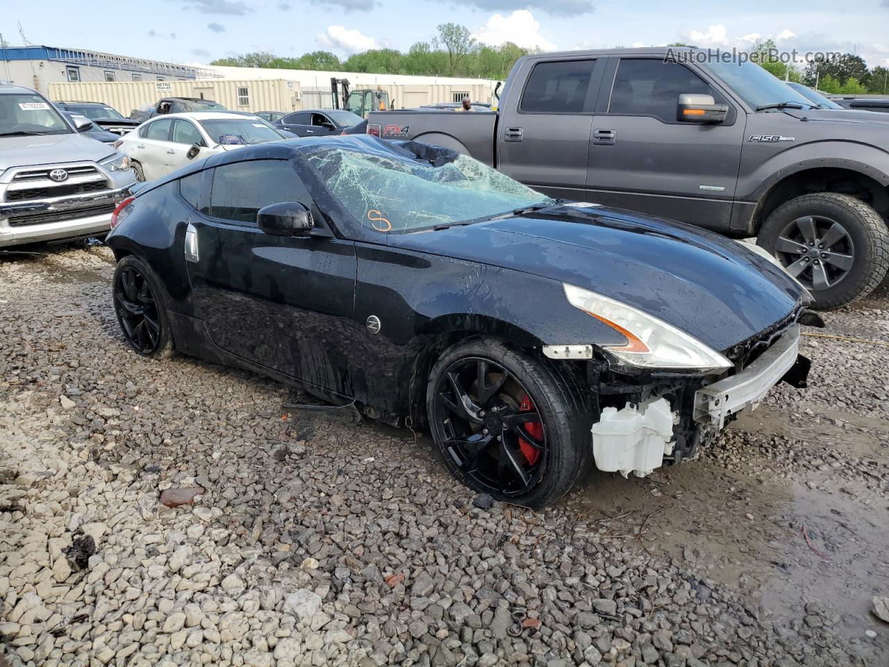 2014 Nissan 370z Base Black vin: JN1AZ4EH6EM633704