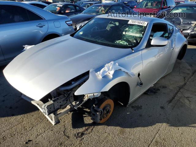 2014 Nissan 370z Base Silver vin: JN1AZ4EH6EM634027