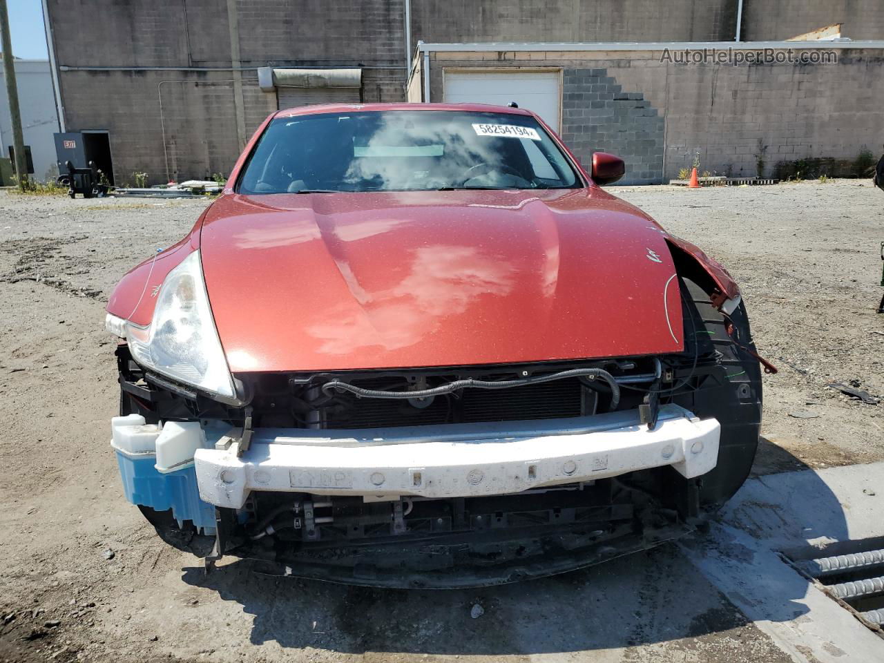 2014 Nissan 370z Base Red vin: JN1AZ4EH6EM634903