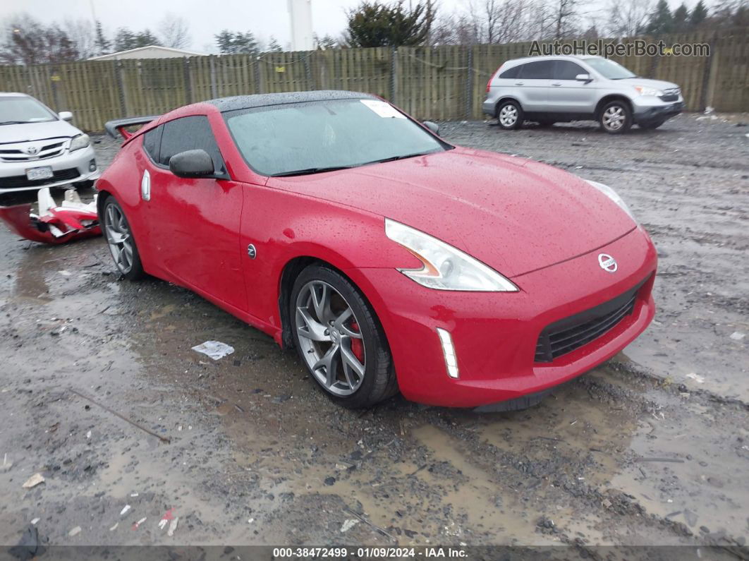 2014 Nissan 370z Touring Red vin: JN1AZ4EH6EM634917