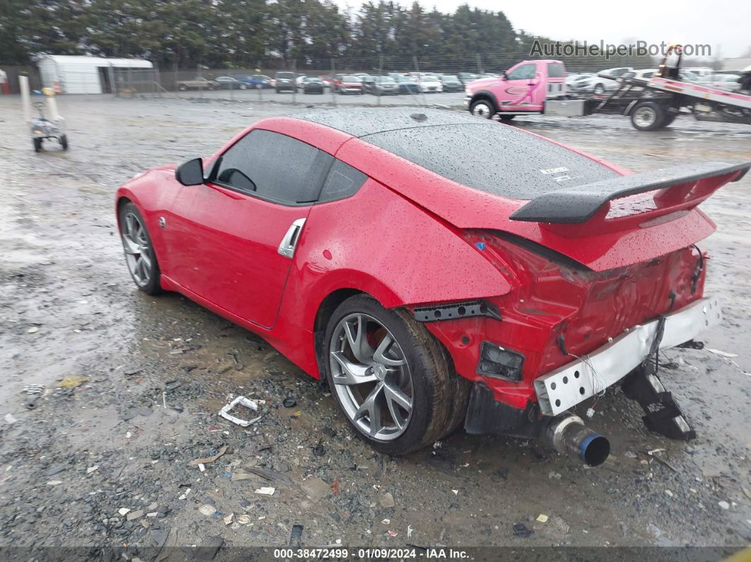 2014 Nissan 370z Touring Red vin: JN1AZ4EH6EM634917