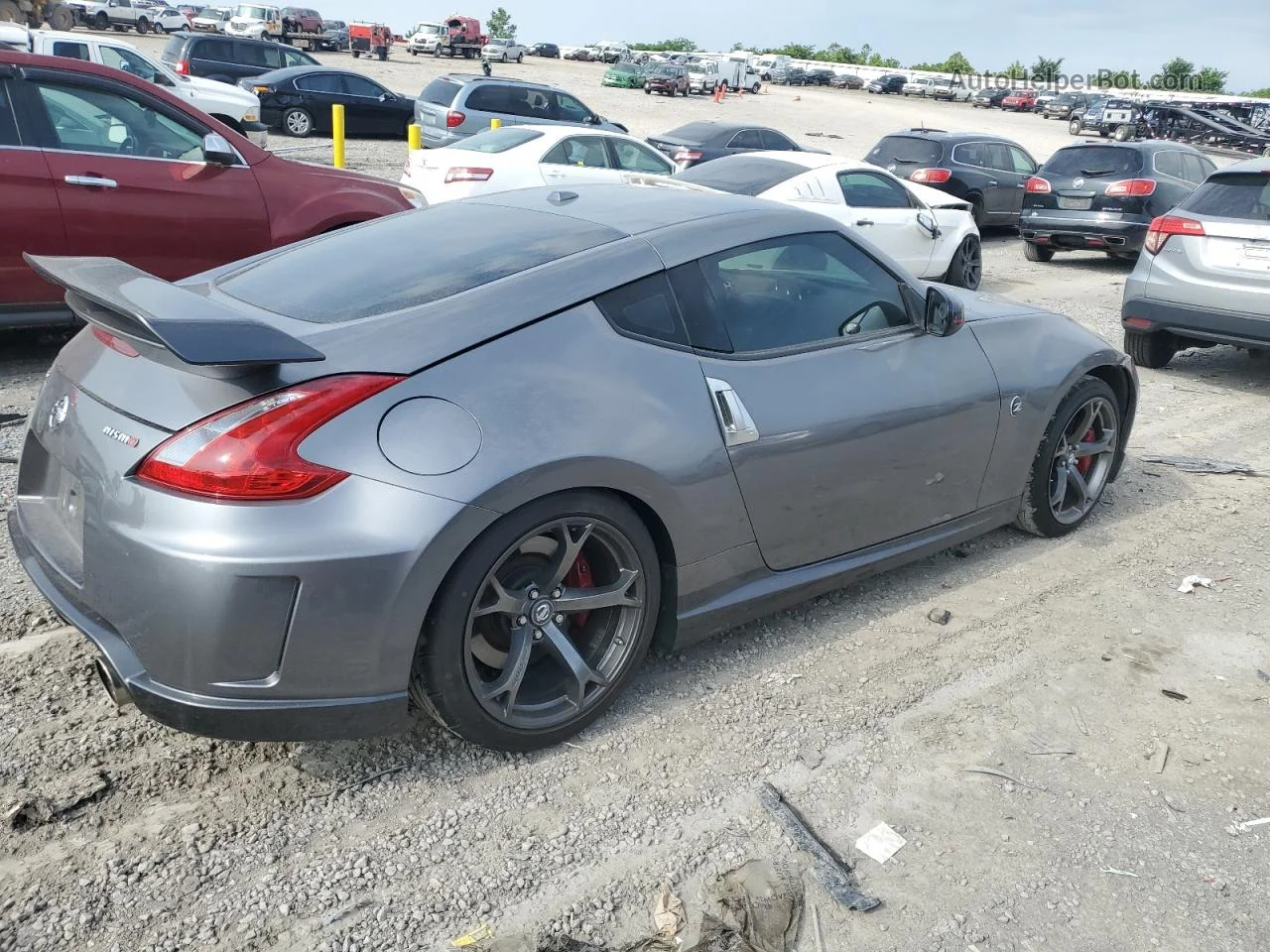 2014 Nissan 370z Base Gray vin: JN1AZ4EH6EM634965