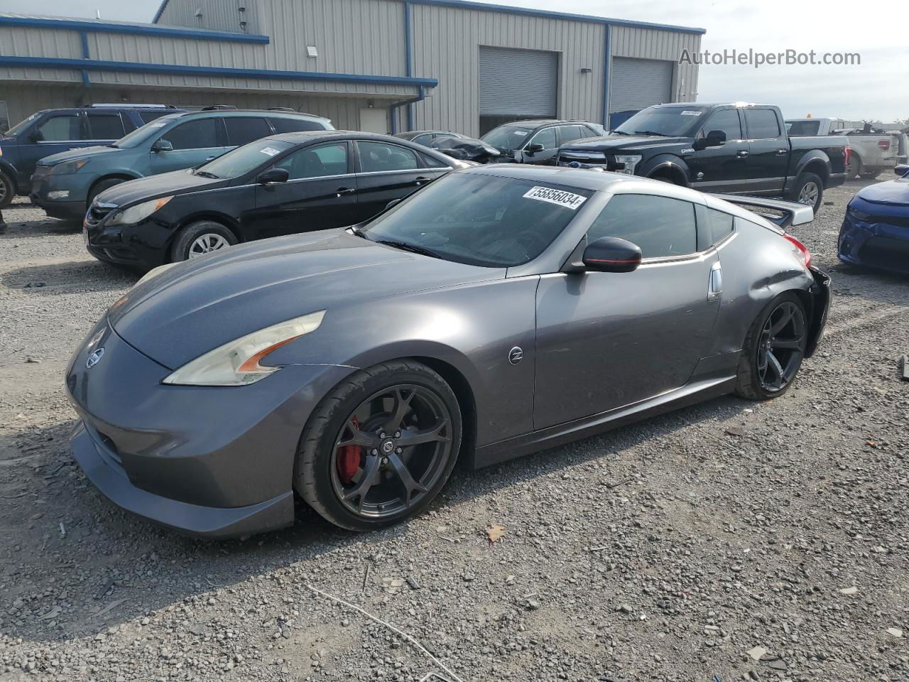 2014 Nissan 370z Base Gray vin: JN1AZ4EH6EM634965