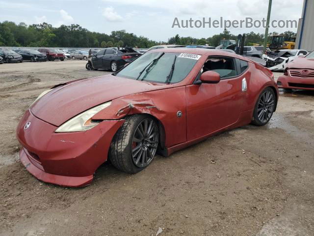 2014 Nissan 370z Base Orange vin: JN1AZ4EH7EM630410