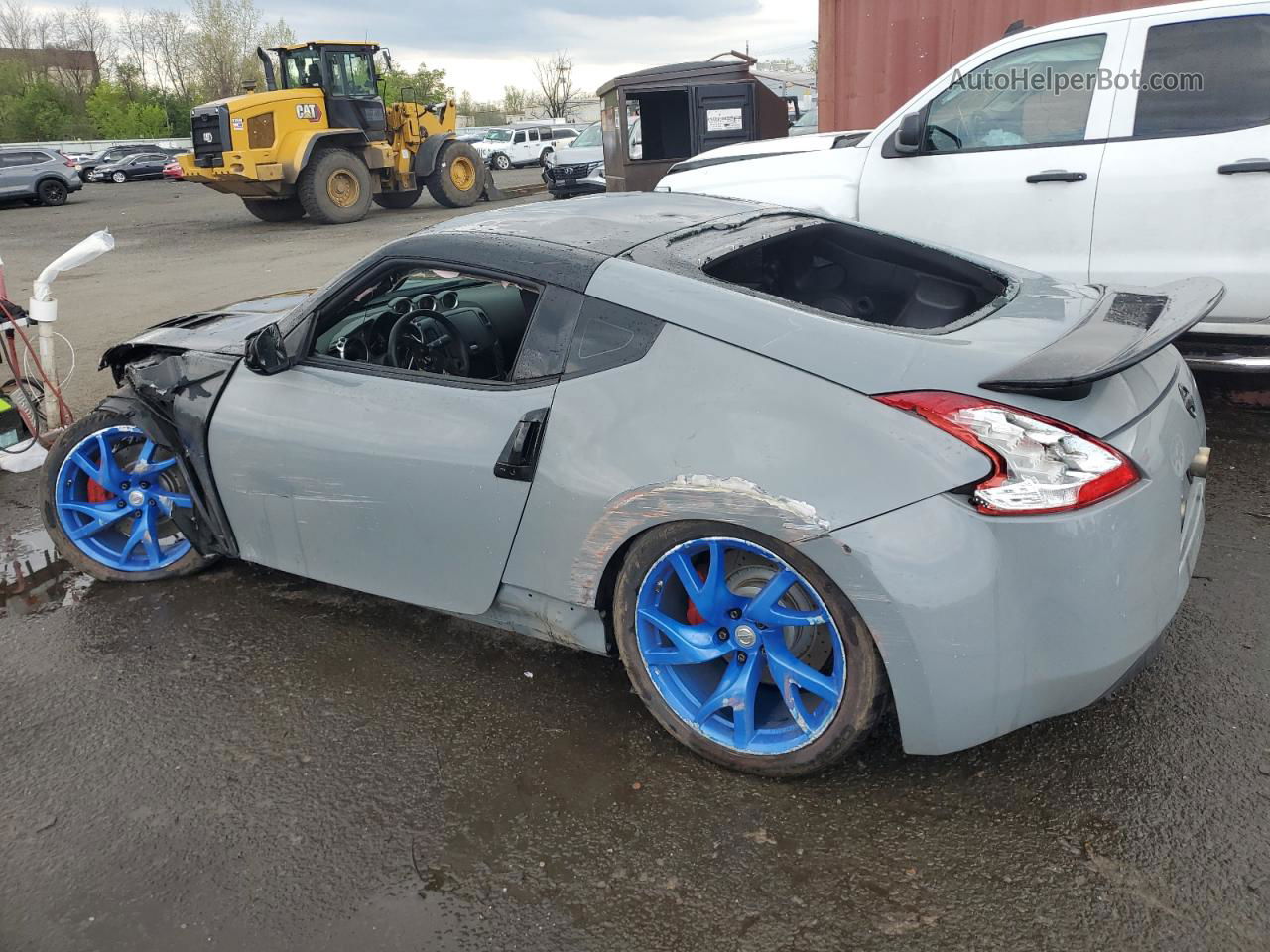 2014 Nissan 370z Base Two Tone vin: JN1AZ4EH7EM635154