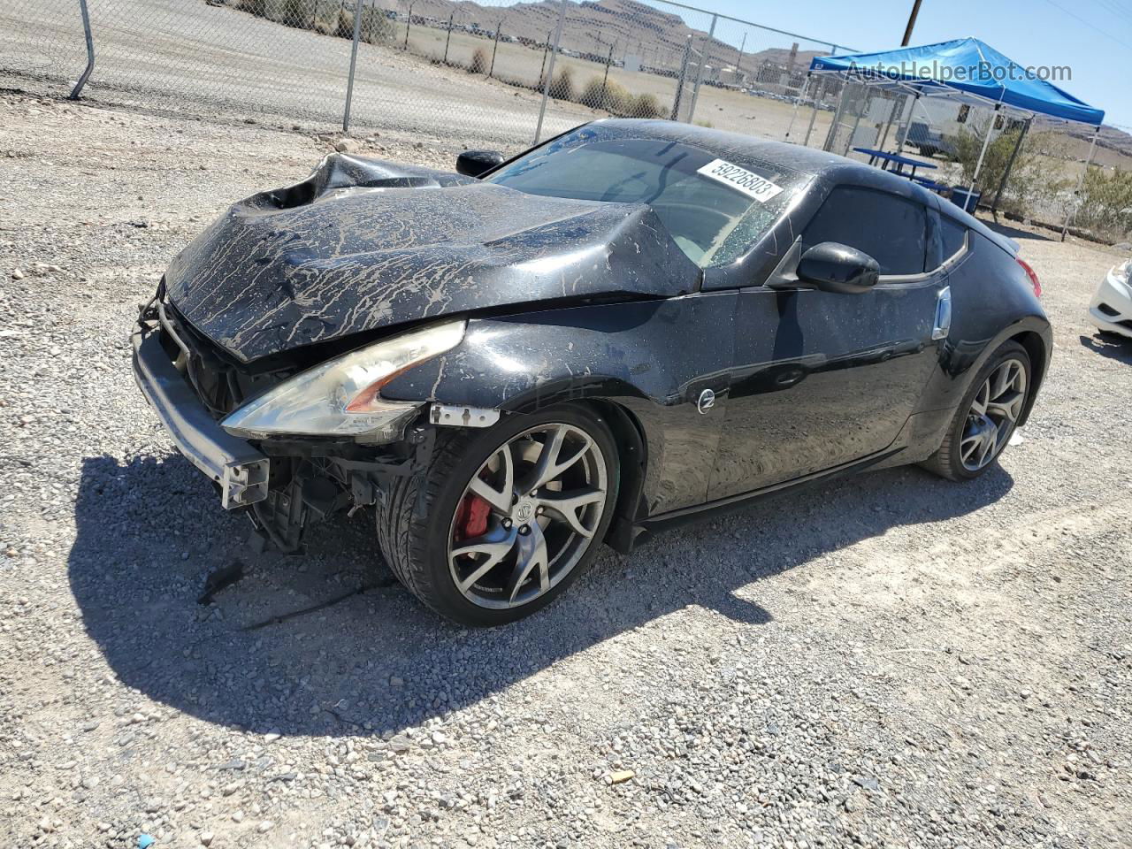 2014 Nissan 370z Base Черный vin: JN1AZ4EH8EM630271