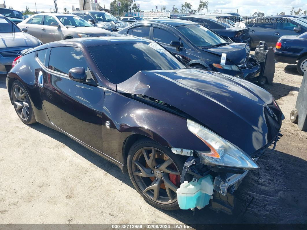 2014 Nissan 370z   Burgundy vin: JN1AZ4EH8EM633316